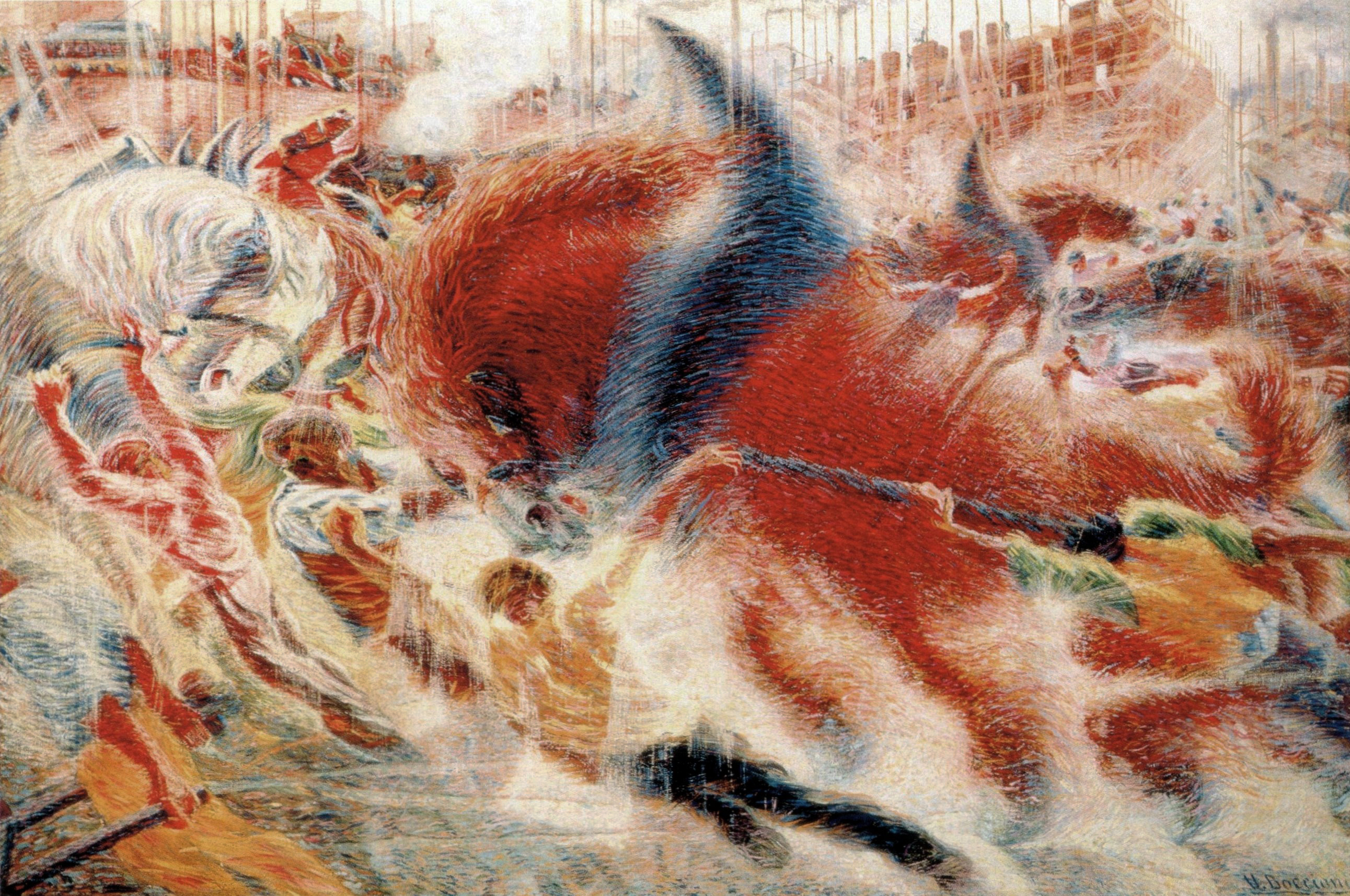 On a day like today, Italian painter Umberto Boccioni was born