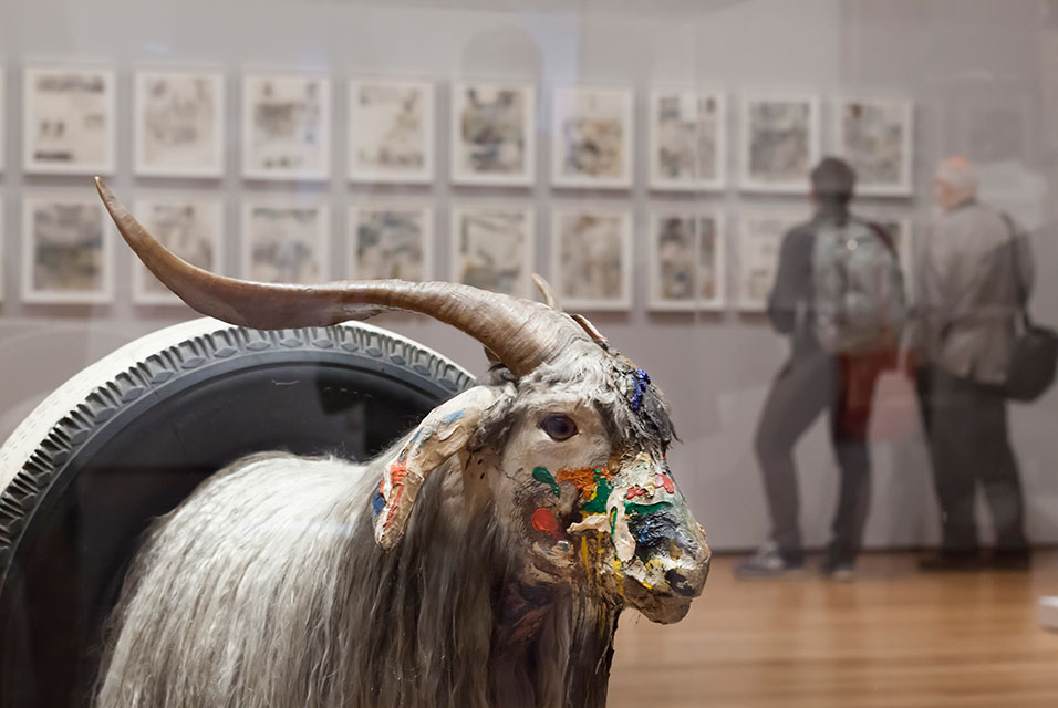 On a day like today, American artist Robert Rauschenberg was born