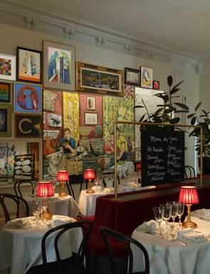 'Chez Sotheby's': Auction house merges dining and fine art during Art Basel Paris