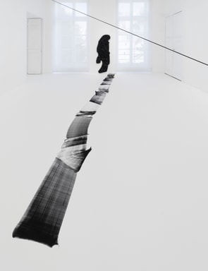 Master of charcoal Lee Bae expands meditative practice in two-floor Paris survey