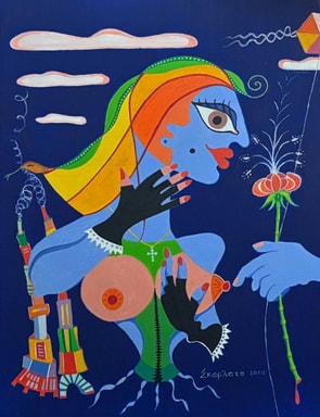 Municipal Gallery of Athens presents Victoria Skarlatou: Between Heaven and Earth